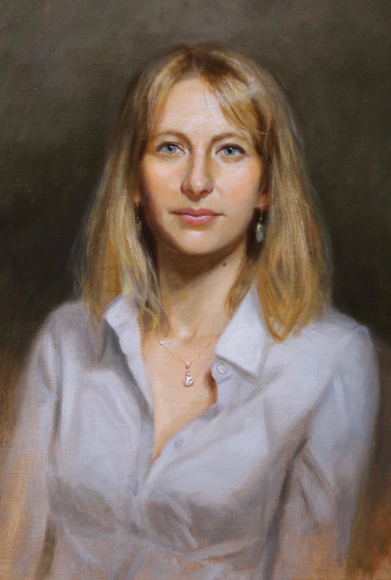 traditional oil portrait painting